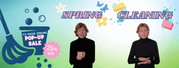 72-Hour Spring Pop-Up Sale!