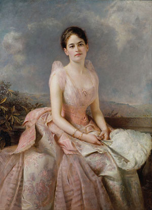 Painting of Juliette Gordon Low by Edward Hughes