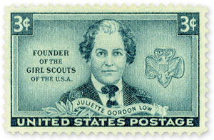 Juliette Gordon Low 1948 U.S. Postage Stamp