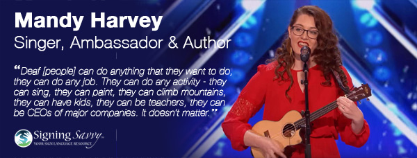Living Loud: Mandy Harvey – Singer, Ambassador, and Author