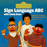 The book Sign Language ABC with Linda Bove