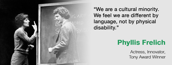 Living Loud: Phyllis Frelich - Actress, Innovator, and Tony Award Winner