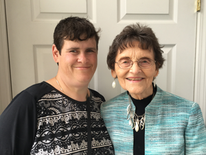 Debbie and Joan Wright