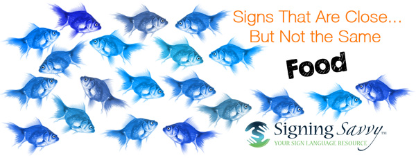 Signs That Are Close... But Not the Same — Food