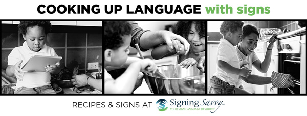 Cooking Up Language with Signs: Language Learning and Teachable Moments Through Cooking