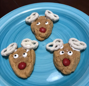 Reindeer cookies