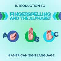 Intro to Fingerspelling and the Alphabet in American Sign Language