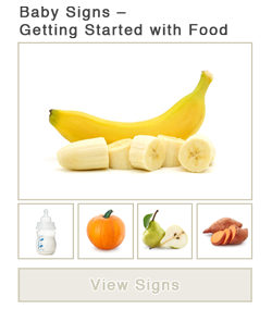 Baby Signs - Getting Started with Food